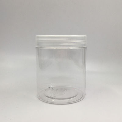 Plastic Storage Jars With Lids Wide Mouth Cosmetic Plastic Jars
