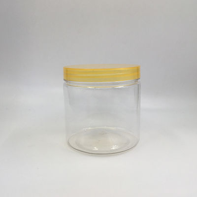 85 Diameter Plastic Jar Containers with Custom Printing Transparent Packaging