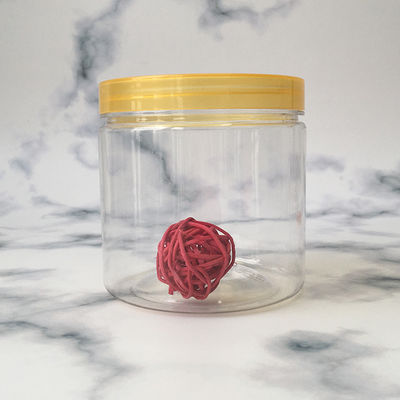 85 Diameter Plastic Jar Containers with Custom Printing Transparent Packaging