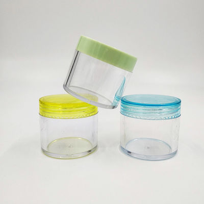Cosmetic Packaging Plastic Cosmetic Jar With Sealing Aluminum Foil Gasket In 10ml 15ml 30ml 60ml 80ml 100ml 120ml 150ml Capacities