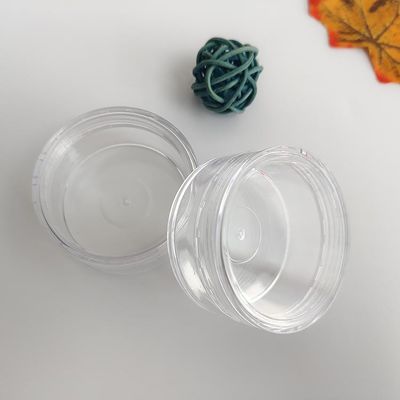 Smooth Surface Plastic Cosmetic Jar Customized Printing Designed for Skincare Creams Lotions and Beauty Product Packaging