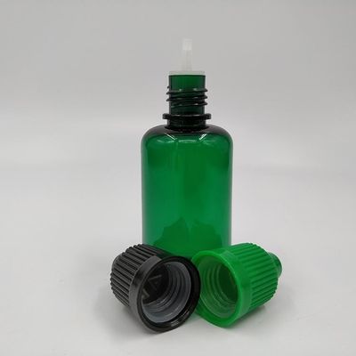 18mm Neck Size Childproof E Liquid Bottle With Round Shape And Screen Printing Surface Handling