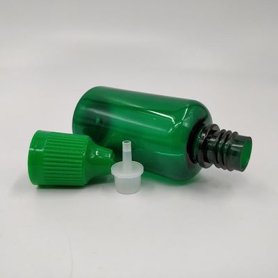 18mm Neck Size Childproof E Liquid Bottle With Round Shape And Screen Printing Surface Handling