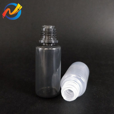 Transparent PET Round E Liquid Bottle For Consistent Vaping Performance