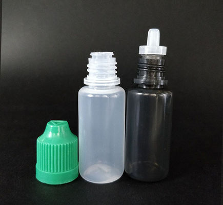 Transparent PET Round E Liquid Bottle For Consistent Vaping Performance