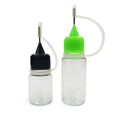 10ml PET E Liquid Bottle With Screen Printing Surface Handling