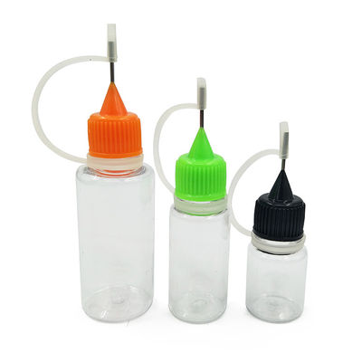 10ml PET E Liquid Bottle With Screen Printing Surface Handling