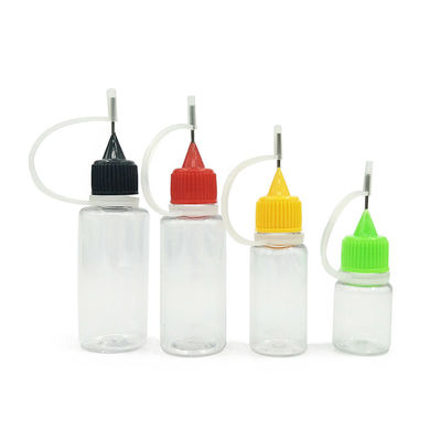 10ml PET E Liquid Bottle With Screen Printing Surface Handling