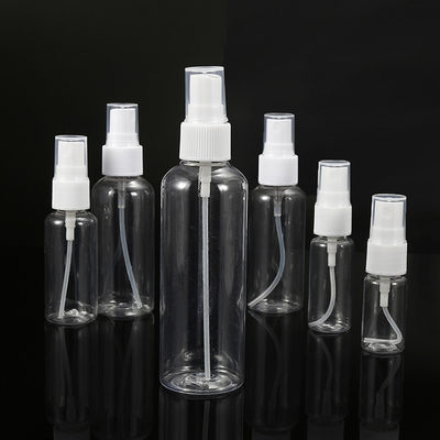 Durable Transparent Versatile Round PET Plastic Spray Bottle For All Spraying Needs