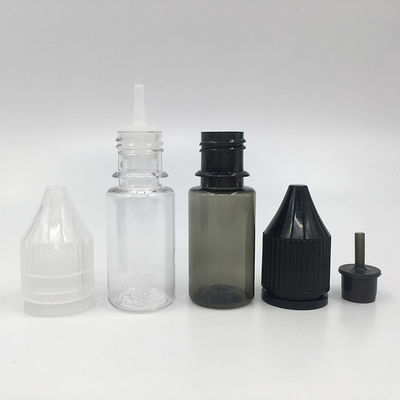 Customized Logo PET E Liquid Bottle Childproof Neck Type with PET Material