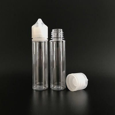 Round Small Bottles for Liquids Transparent and Chemical-resistant