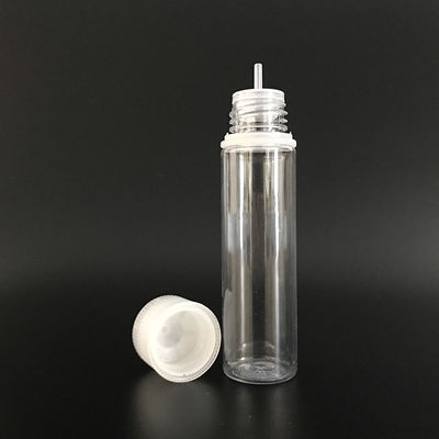 Round Small Bottles for Liquids Transparent and Chemical-resistant