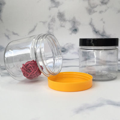 2oz 3oz 4oz 5oz 6oz 7oz 8oz Capacity Plastic Jar Containers Versatile Pressure Sensitive Sealing