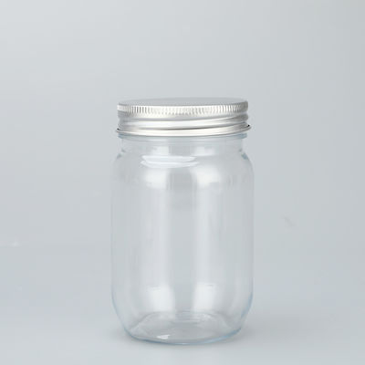 100 Diameter Transparent Plastic Storage Jars Ideal for Any Space and Storage Needs