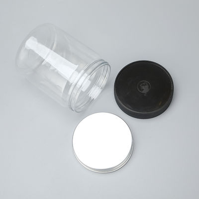 100 Diameter Transparent Plastic Storage Jars Ideal for Any Space and Storage Needs