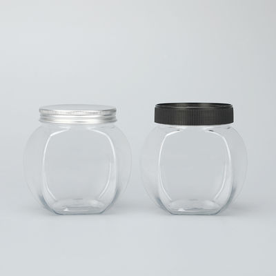 100 Diameter Transparent Plastic Storage Jars Ideal for Any Space and Storage Needs