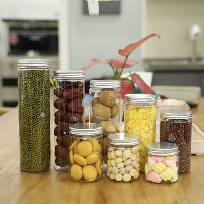 Aluminum Foil Sealing Plastic Jar Containers with Customization Logo and Aluminum Lid