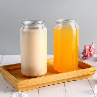 Favorite sealed Plastic Cans Plastic Beverage Cans Pet Can with Easy Open Lid with Good Quality