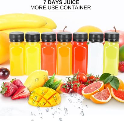 High Quality Juice Bottles with Cap for Business Juice Shot Bottles Juice on the Go Bottle Reusable with Good Price