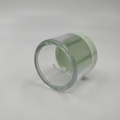 Customized Printing Plastic Cosmetic Jar with Smooth Surface Practicality