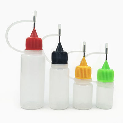 Customized Logo E Liquid Bottle with Childproof Neck Type 10ml 15ml 30ml 60ml 80ml 100ml Capacity