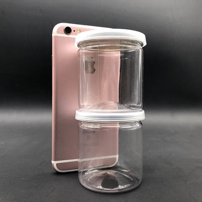 Jar Plastic Cosmetic Jar Including Pressure Sensitive Gasket Sealing and Customized Logo Offering Secure Cosmetic Storage