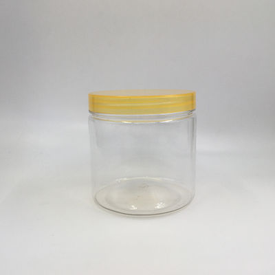 Customized Logo Plastic Cosmetic Jar with Plastic and Sealing Aluminum Foil Gasket