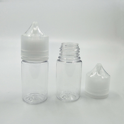 Transparent Black E Liquid Bottle With Customized Printing Color Production