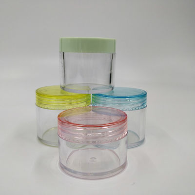 Customized Plastic Beauty Jar Designed with Pressure Sensitive Gasket Sealing Ensuring Safe and Leak Proof Cosmetic Packaging