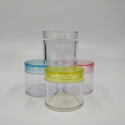 Customized Plastic Beauty Jar Designed with Pressure Sensitive Gasket Sealing Ensuring Safe and Leak Proof Cosmetic Packaging