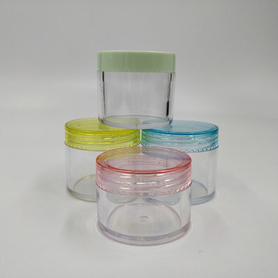Customized Plastic Beauty Jar Designed with Pressure Sensitive Gasket Sealing Ensuring Safe and Leak Proof Cosmetic Packaging
