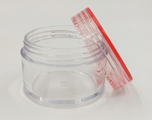 80ml Plastic Cosmetic Jar Holder Practical Elegant Storage Solution for Cosmetics