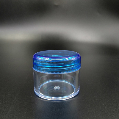 Transparent Customized Plastic Cosmetic Jar with Smooth Surface Performance