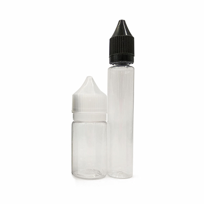 Convenient Durable E Liquid Bottle 10ml 15ml 30ml 60ml 80ml 100ml Sizes For Vaping Needs