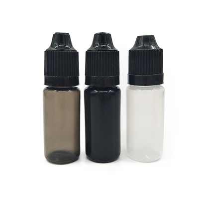 Screen Printing Surface Handling E Liquid Bottle Childproof Neck Type
