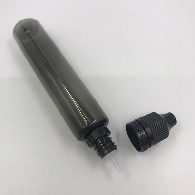 Transparent E Liquid Bottle with 18mm Neck Size and 10ml 15ml 30ml 60ml 80ml 100ml Capacity