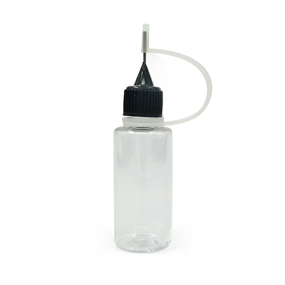 Childproof Neck Type Small Bottles for Liquids Transparent Design