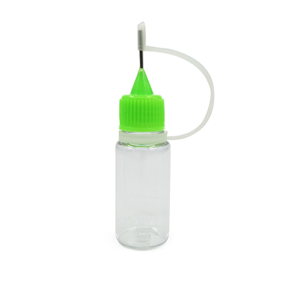 Childproof Neck Type Small Bottles for Liquids Transparent Design