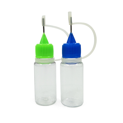 Childproof Neck Type Small Bottles for Liquids Transparent Design