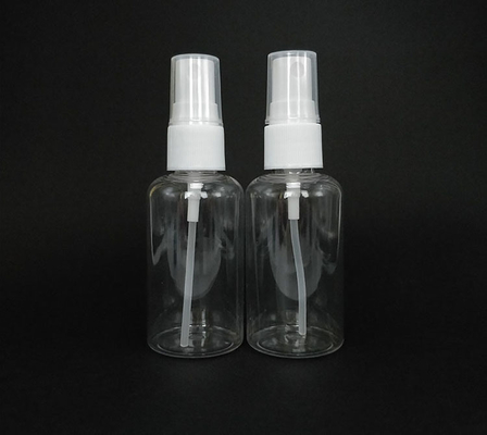 Round PET Plastic Spray Bottle with Various Capacities