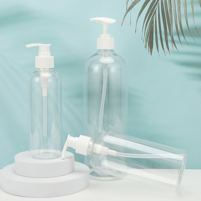 47mm Diameter PET Pump Bottle in Pink for Environmentally-Friendly and Customizable Packaging Solutions
