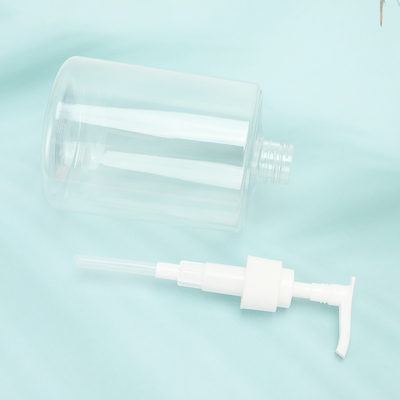 Pump Cap Squeeze Pump PET Bottle in Pink/Customer Request for Dispensing