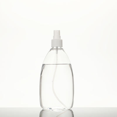 Recyclable Clear Plastic PET Bottle Transparent Container Ideal Packaging Choice Cosmetics Industry Sustainable Material