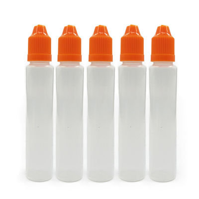 10ml 15ml 30ml 40ml 60ml 80ml 100ml Capacity E Liquid Bottle with Customized Logo and Childproof Neck Type