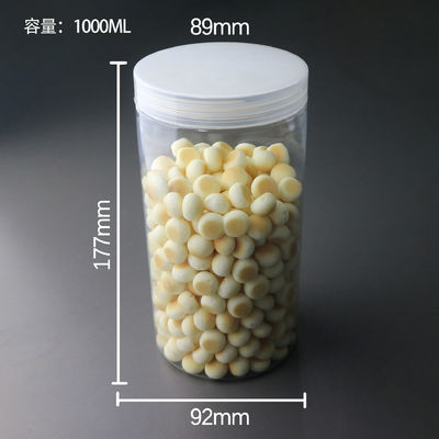 Cheap clear Plastic Jars with Lids Food Grade Plastic Jar Wide Mouth Plastic Jar with Panic Buying