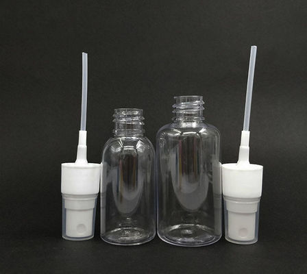 Classic PET Spray Bottle in Amber for Transparent Liquid Storage