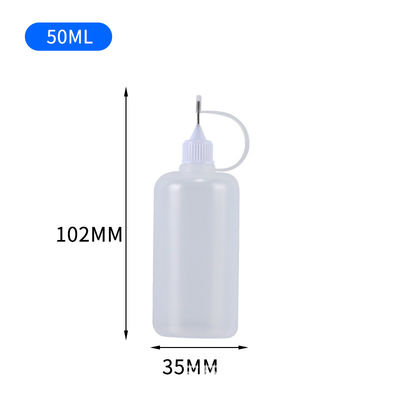 Screw Cap E Liquid Bottle in Transparent Black for E-Liquid Packaging