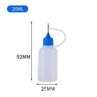 Screw Cap E Liquid Bottle in Transparent Black for E-Liquid Packaging