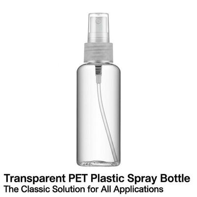 Transparent PET Plastic Spray Bottle The Classic Solution for All Applications