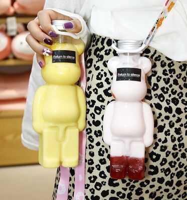 Handle Yes Bubble Tea Jugs 05kg Capacity Durable Material Suitable Commercial Perfect For Beverage Serving